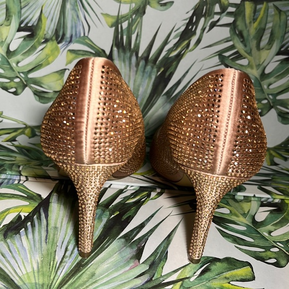 Jessica Simpson rhinestone heels. Sz 6.5 - Picture 4 of 7